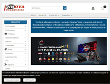 Tablet Screenshot of innovainformatica.com